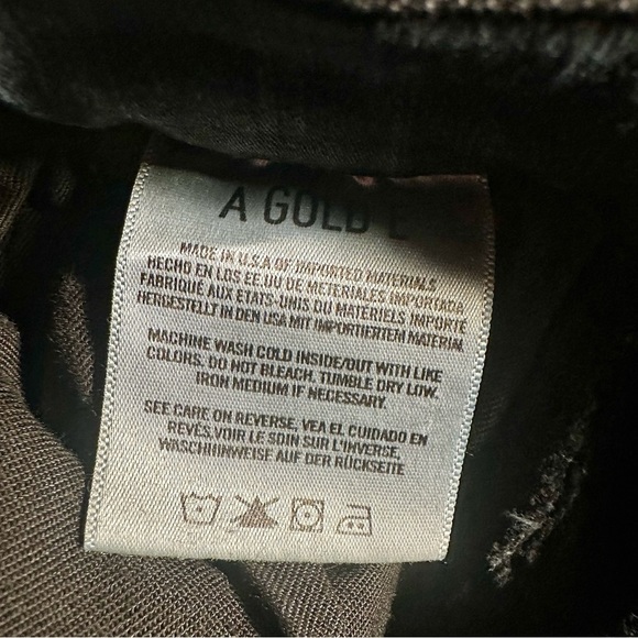 Agolde Black ‘Sophie High-Rise Distressed Skinny Jeans’ Size 26 - Picture 16 of 16